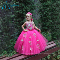 Lace Appliques Butterfly Sequined Beading Flower Girl Dresses On Sale